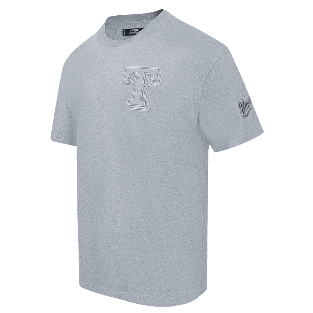 MLB TEXAS RANGERS NEUTRAL MEN'S DROP SHOULDER TOP (DARK HEATHER GRAY)