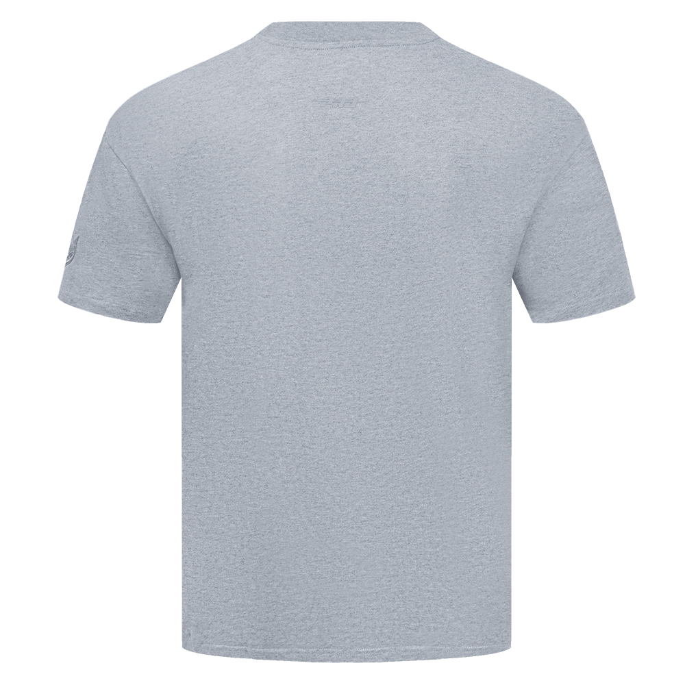 MLB TEXAS RANGERS NEUTRAL MEN'S DROP SHOULDER TOP (DARK HEATHER GRAY)