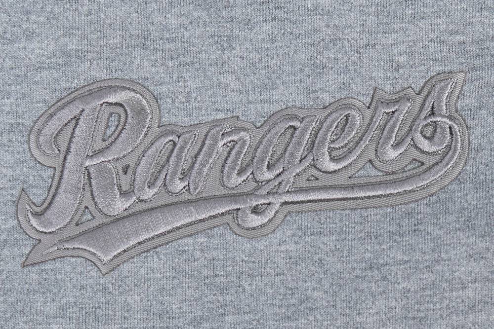 MLB TEXAS RANGERS NEUTRAL MEN'S DROP SHOULDER TOP (DARK HEATHER GRAY)