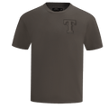 MLB TEXAS RANGERS NEUTRAL MEN'S DROP SHOULDER TOP (DARK TAUPE)