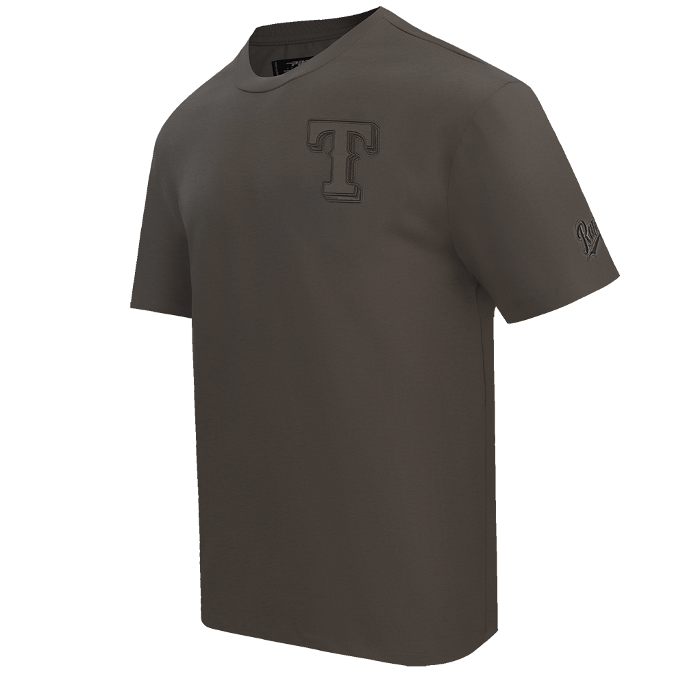 MLB TEXAS RANGERS NEUTRAL MEN'S DROP SHOULDER TOP (DARK TAUPE)