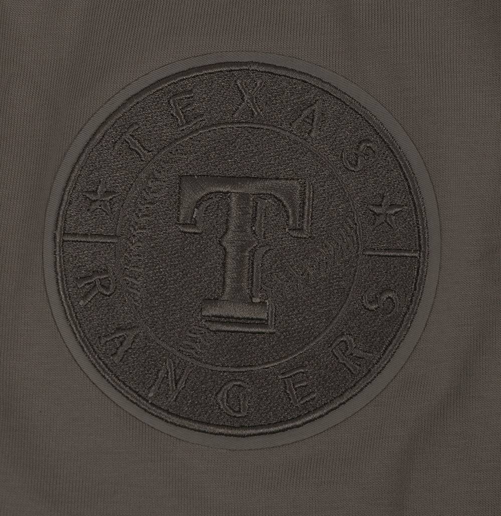 MLB TEXAS RANGERS NEUTRAL MEN'S DROP SHOULDER TOP (DARK TAUPE)