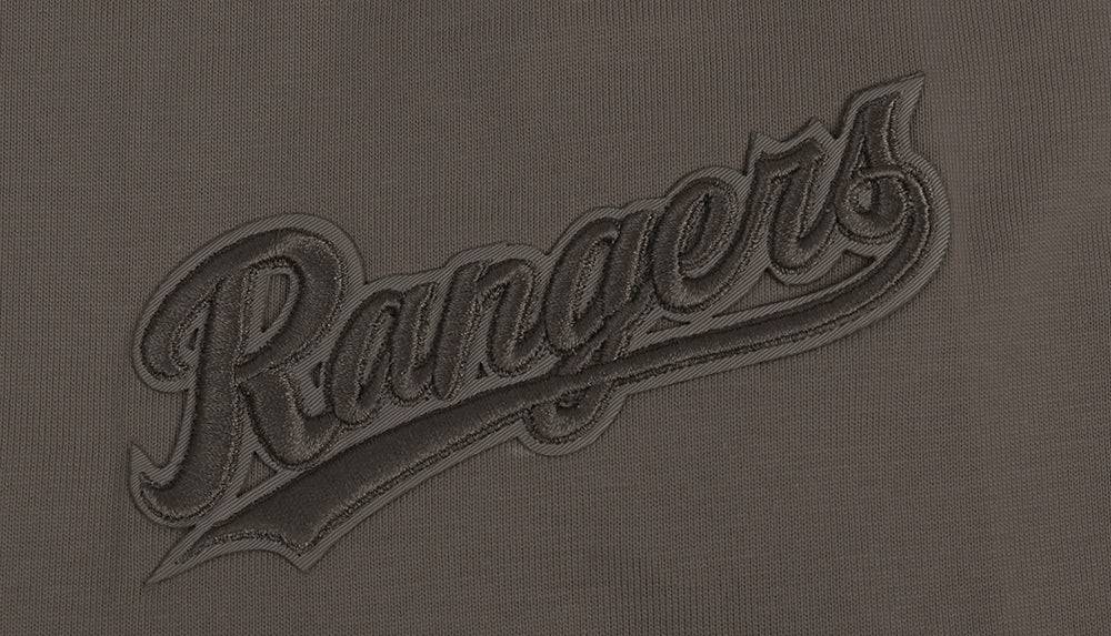 MLB TEXAS RANGERS NEUTRAL MEN'S DROP SHOULDER TOP (DARK TAUPE)