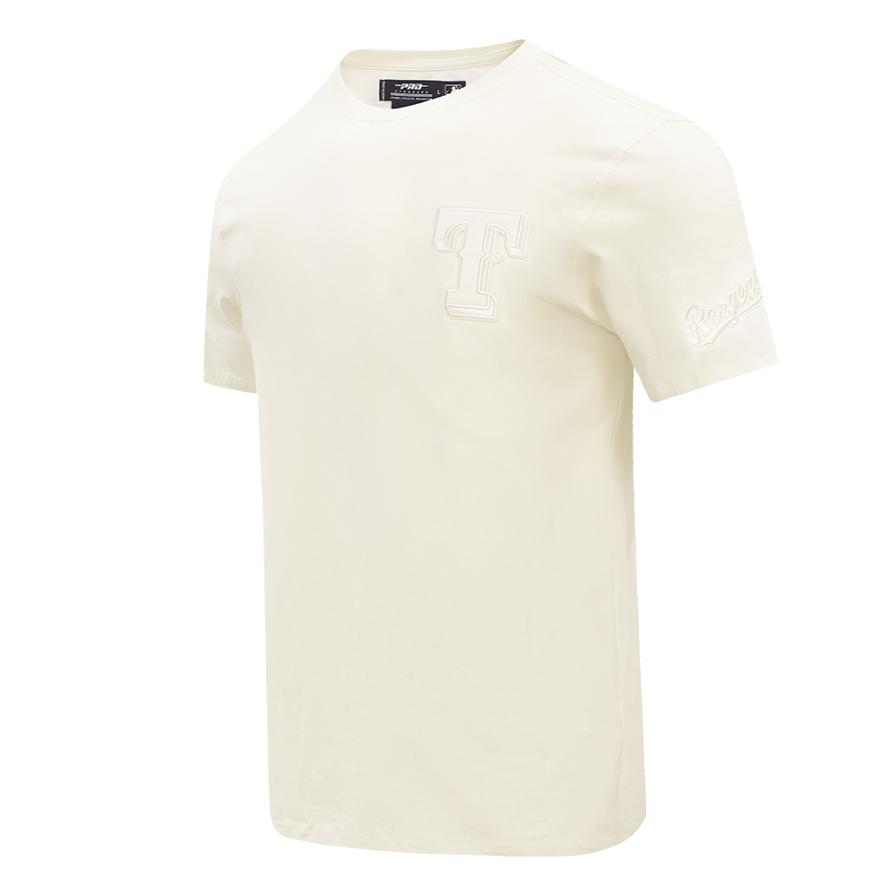 MLB TEXAS RANGERS NEUTRAL DROP SHOULDER MEN'S TOP (EGGSHELL)