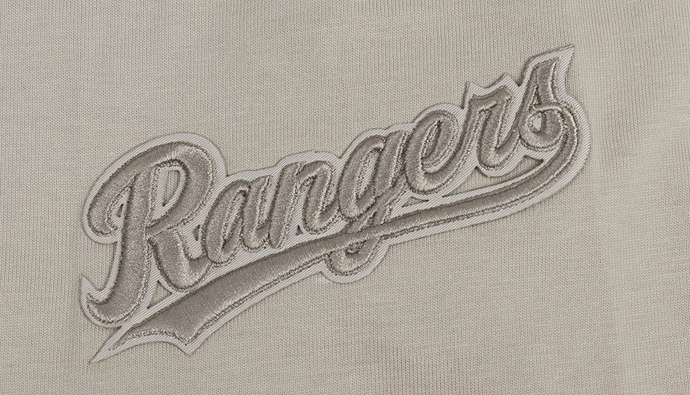MLB TEXAS RANGERS NEUTRAL MEN'S DROP SHOULDER TOP (TAUPE)