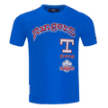 MLB TEXAS RANGERS RETRO CLASSIC MEN'S STRIPED TOP (ROYAL BLUE)
