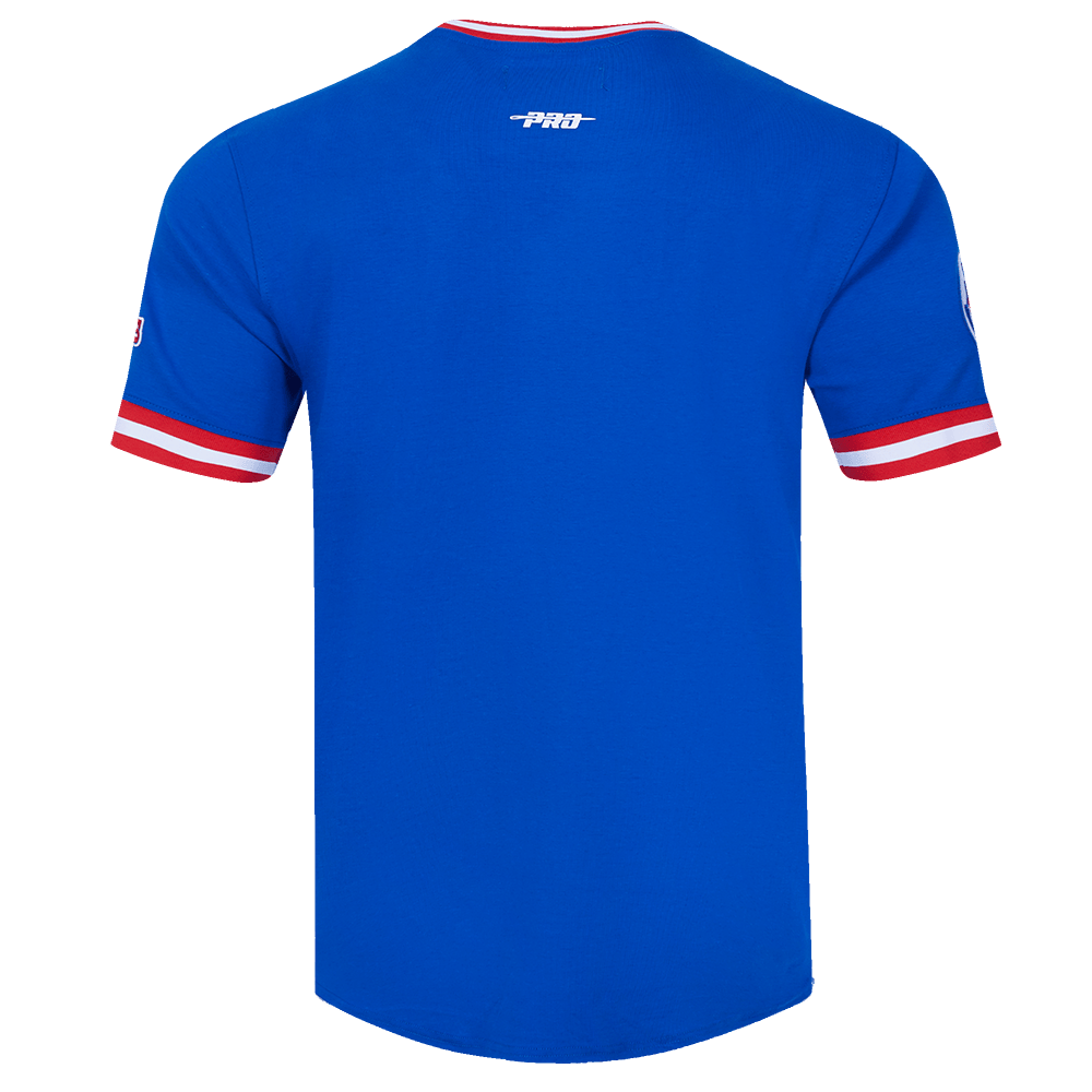 MLB TEXAS RANGERS RETRO CLASSIC MEN'S TOP (ROYAL BLUE/RED)