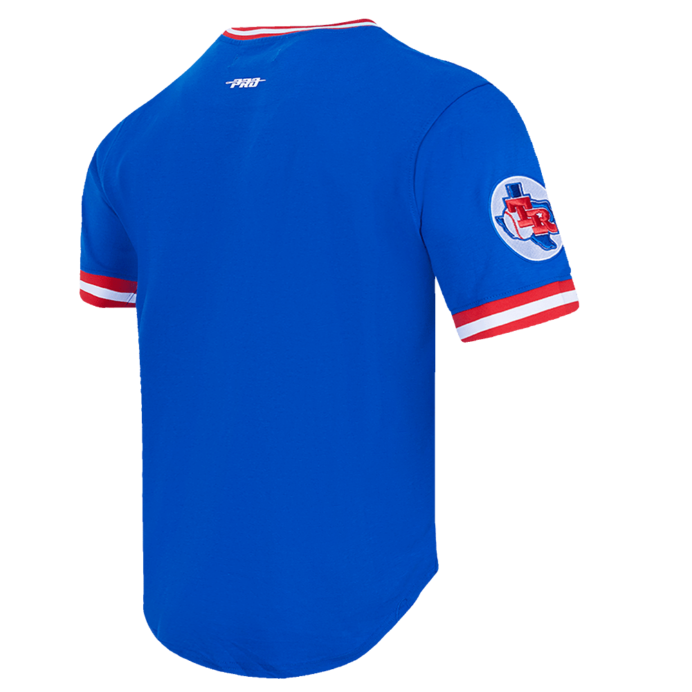 MLB TEXAS RANGERS RETRO CLASSIC MEN'S TOP (ROYAL BLUE/RED)