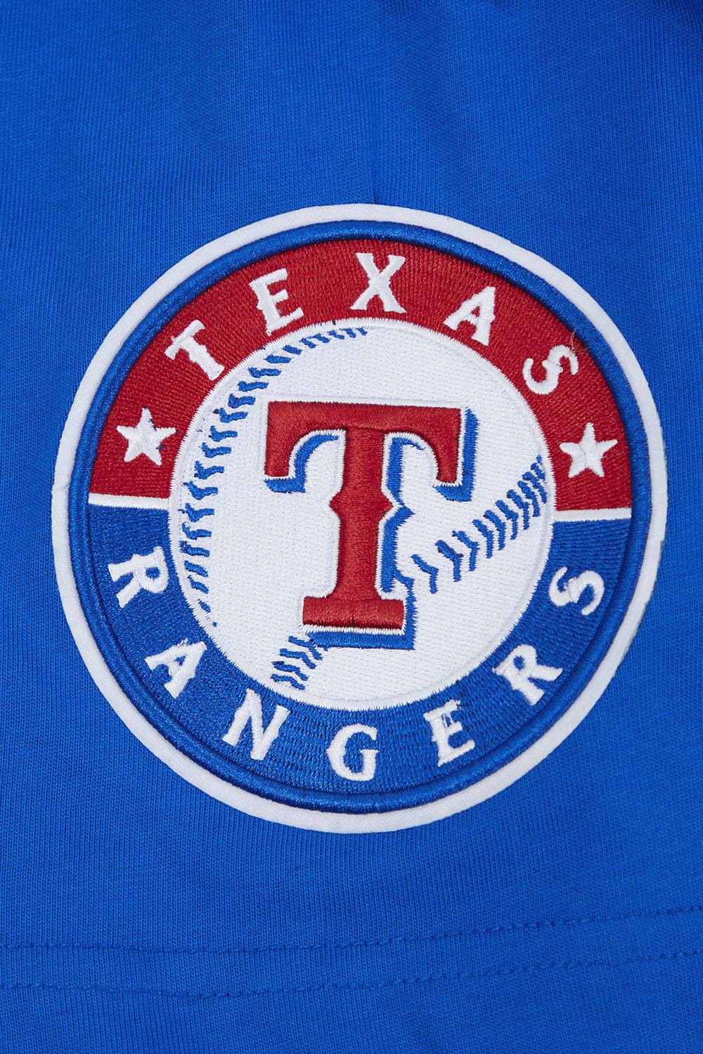 MLB TEXAS RANGERS TURN IT UP MEN'S CJ DROP SHOULDER TEE (ROYAL BLUE)
