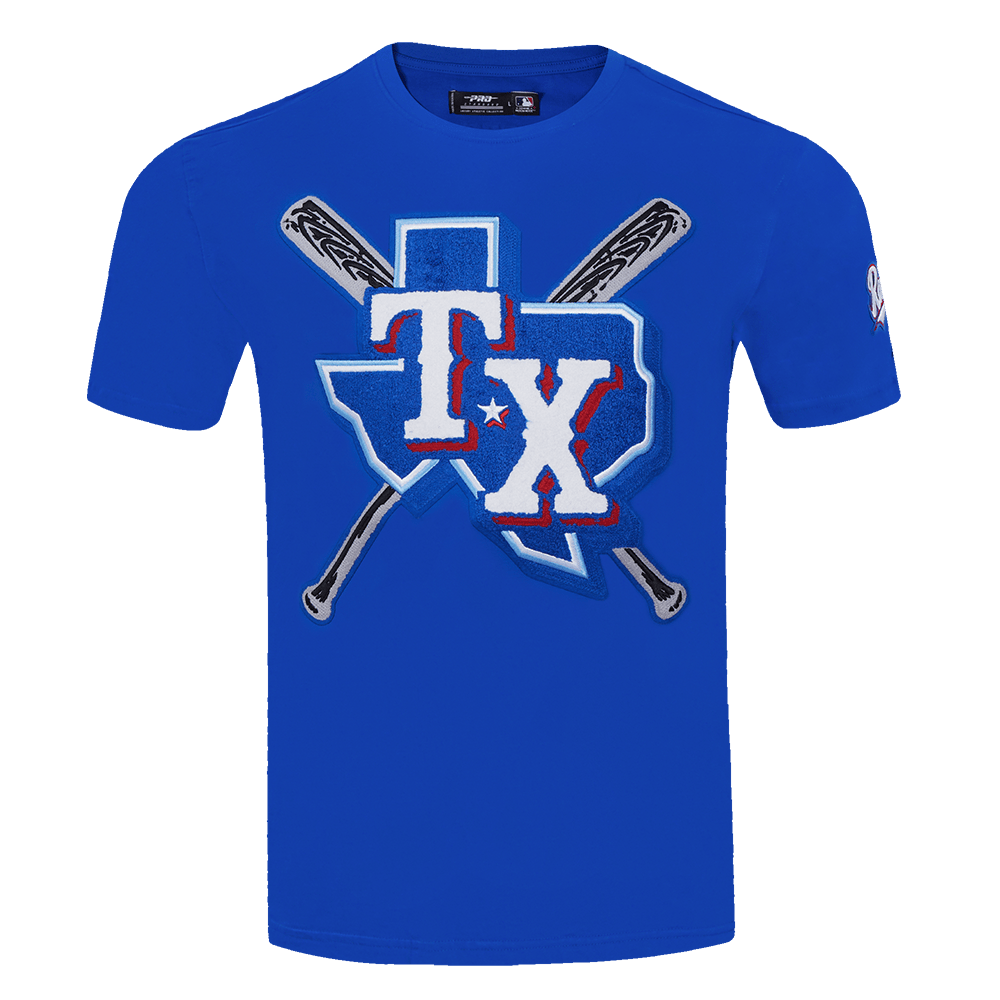 MLB TEXAS RANGERS MASHUP MEN'S TOP (ROYAL BLUE)