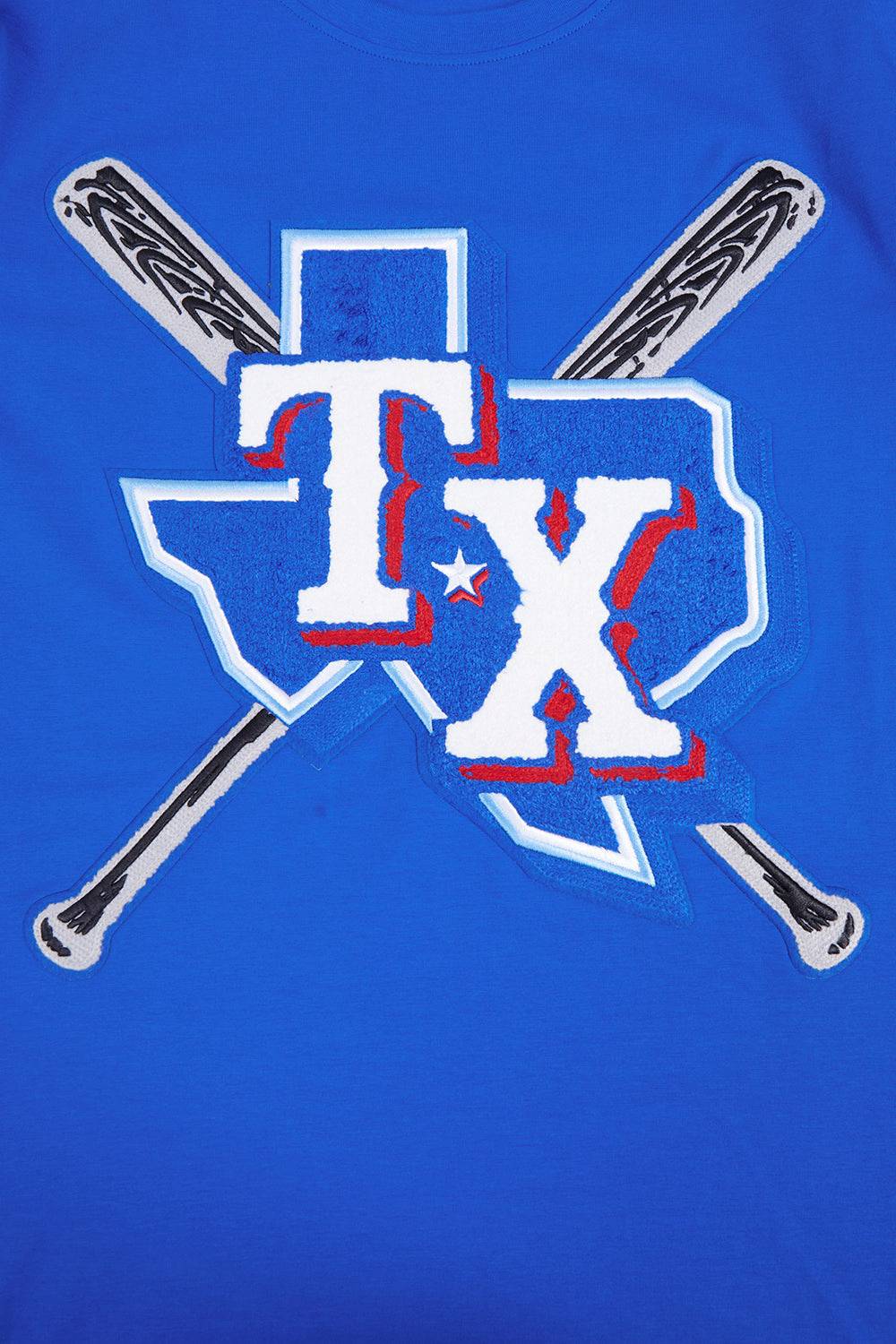 MLB TEXAS RANGERS MASHUP MEN'S TOP (ROYAL BLUE)