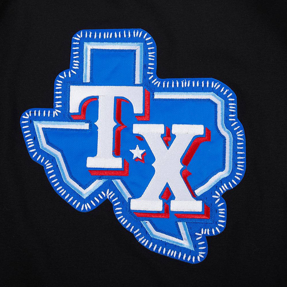 MLB TEXAS RANGERS DIY PICK STITCH MEN'S SJ TEE (BLACK)