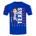 MLB TEXAS RANGERS COREY SEAGER #5 REMIX AVATAR SINGLE JERSEY MEN'S TOP (ROYAL BLUE)