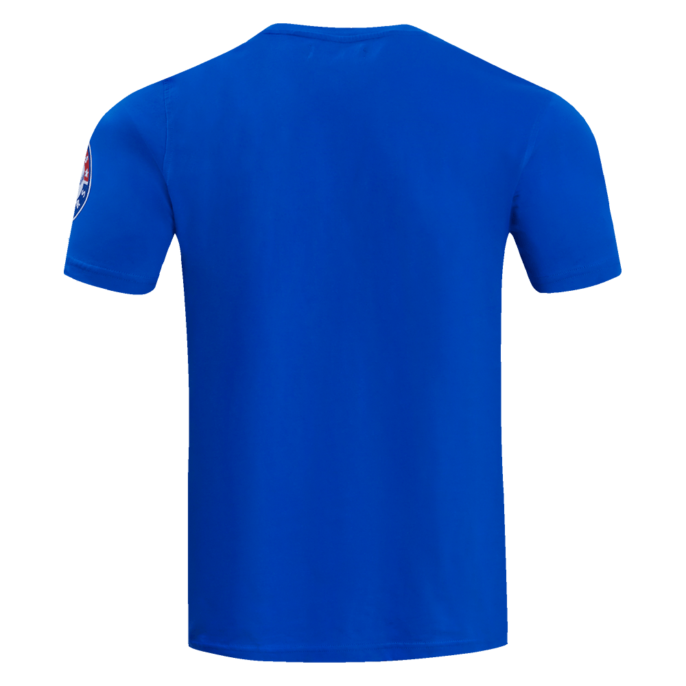 MLB TEXAS RANGERS CLASSIC CHENILLE MEN'S S/S TEE (ROYAL BLUE)