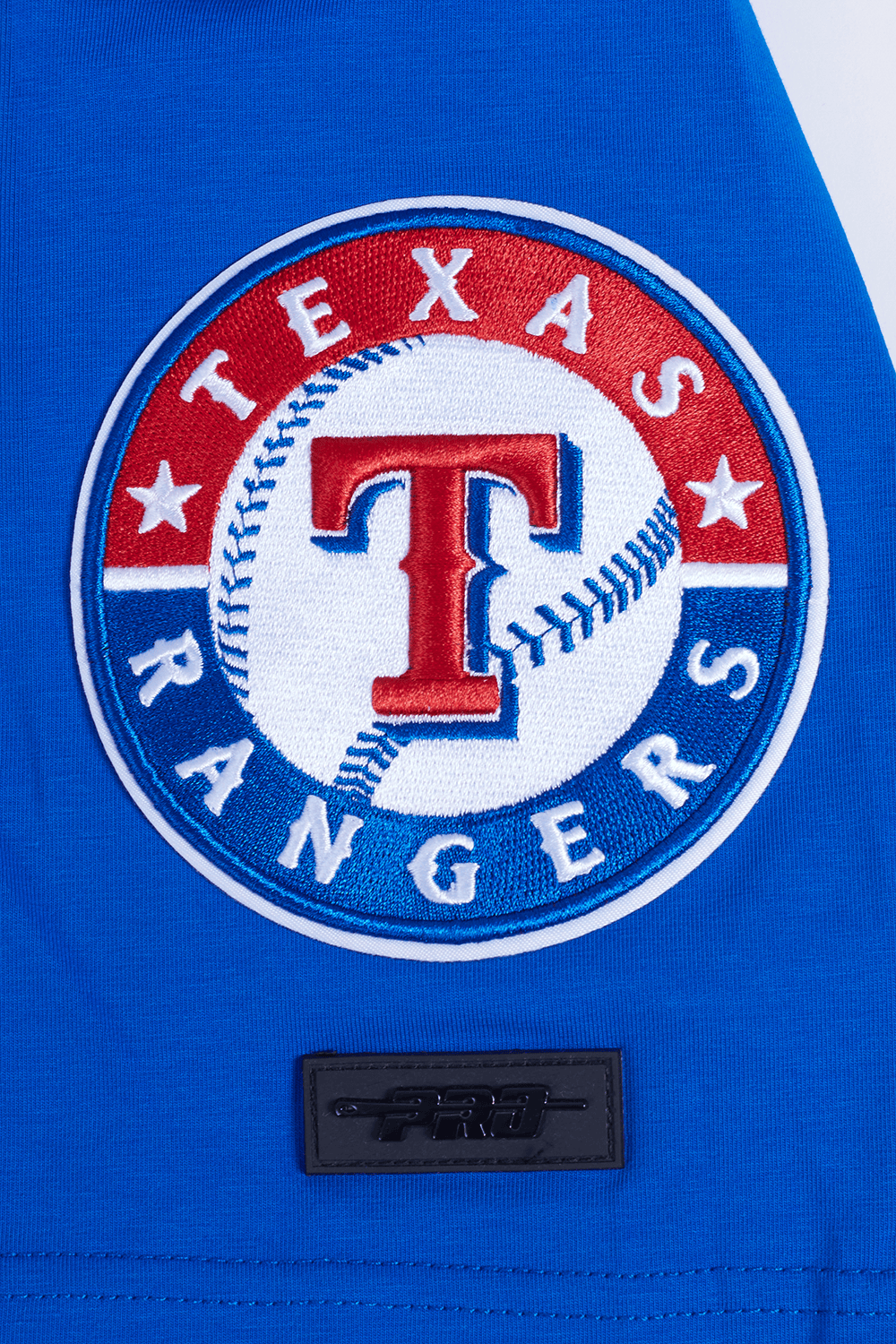 MLB TEXAS RANGERS CLASSIC CHENILLE MEN'S S/S TEE (ROYAL BLUE)