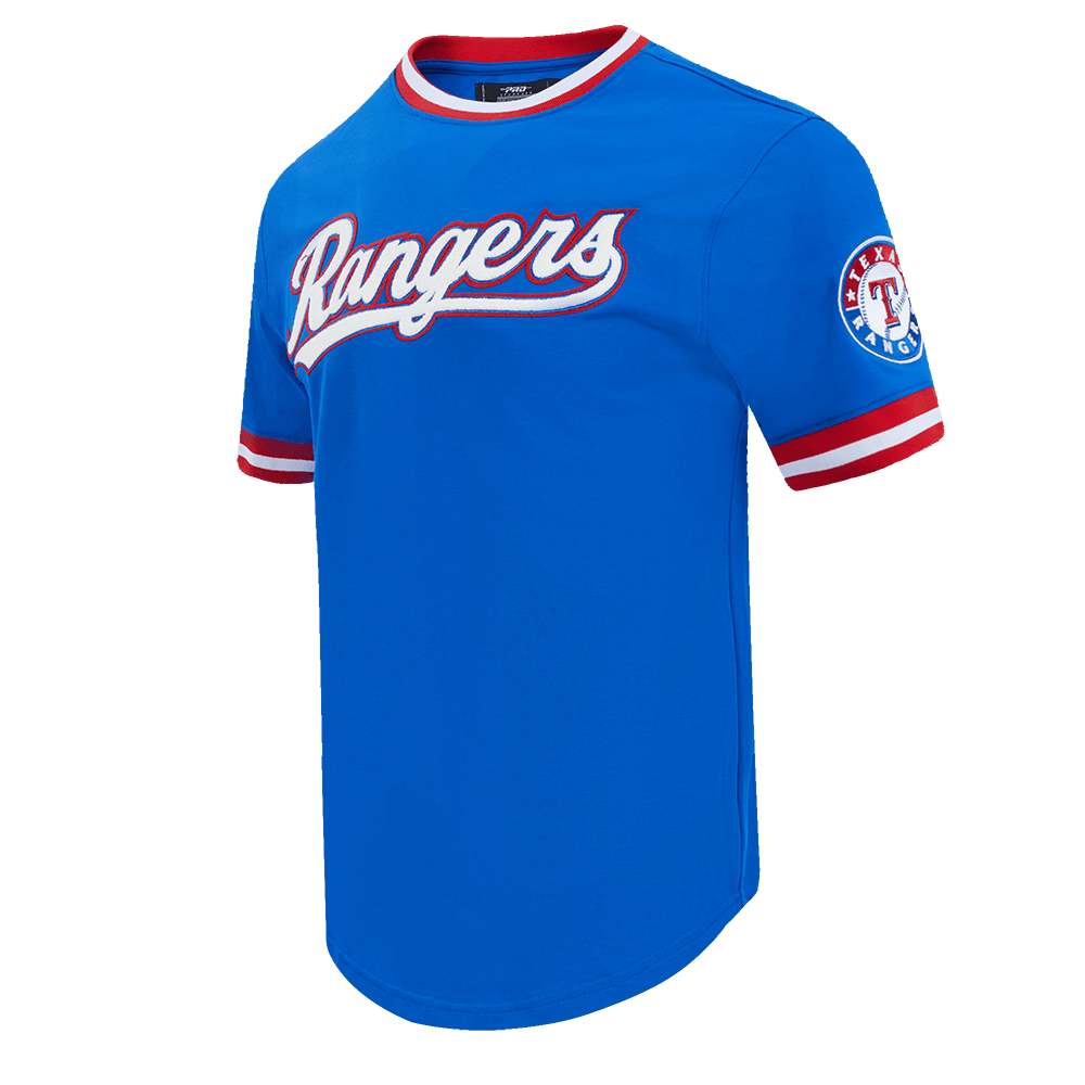 MLB TEXAS RANGERS CLASSIC CHENILLE MEN'S TOP (ROYAL BLUE)