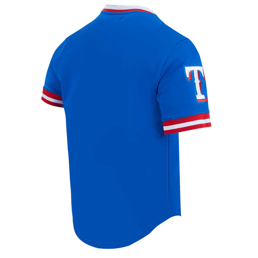 MLB TEXAS RANGERS CLASSIC CHENILLE MEN'S TOP (ROYAL BLUE)