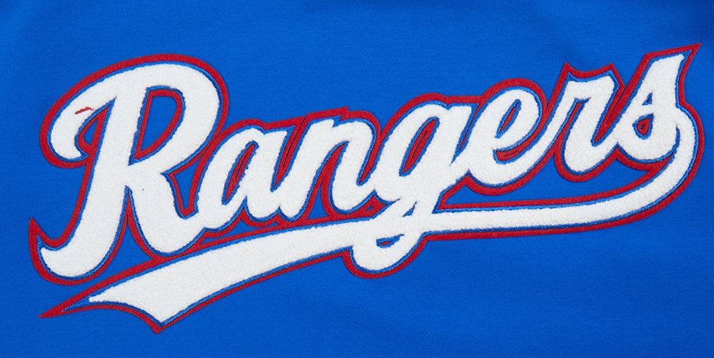MLB TEXAS RANGERS CLASSIC CHENILLE MEN'S TOP (ROYAL BLUE)