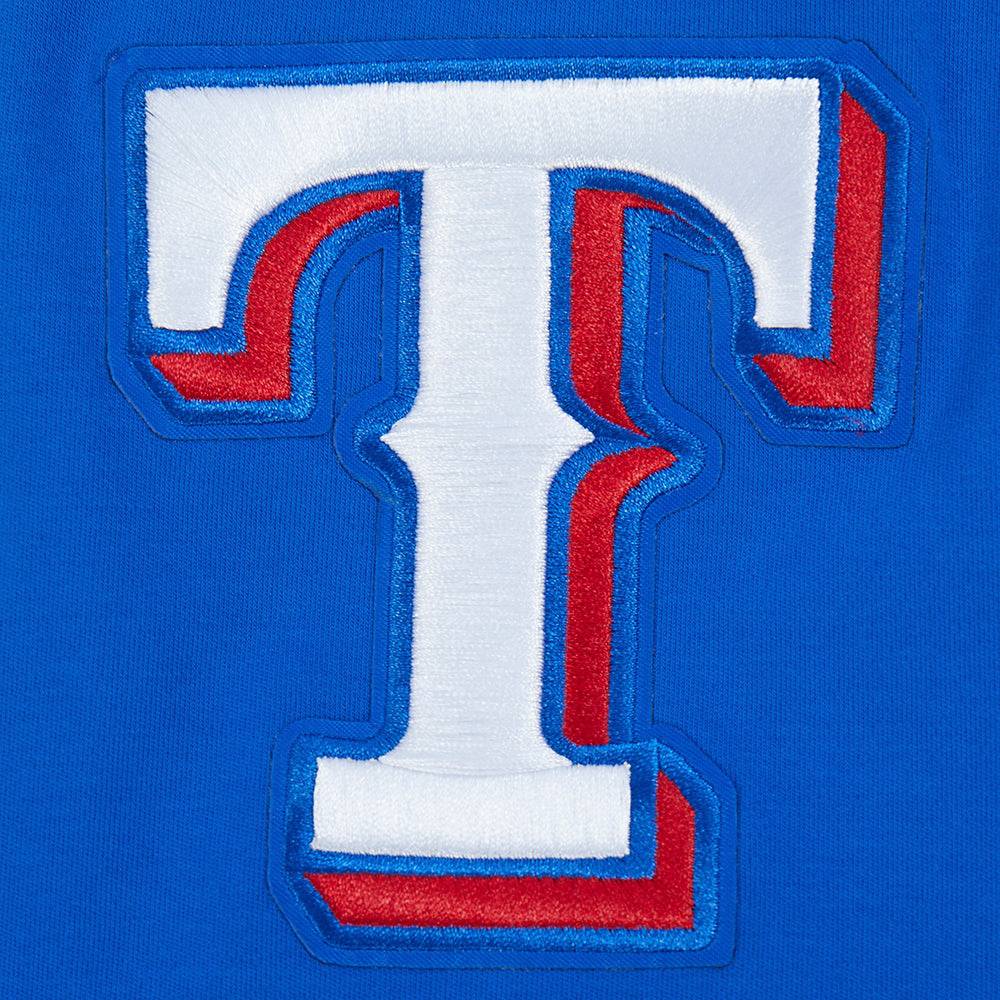 MLB TEXAS RANGERS CLASSIC CHENILLE MEN'S TOP (ROYAL BLUE)