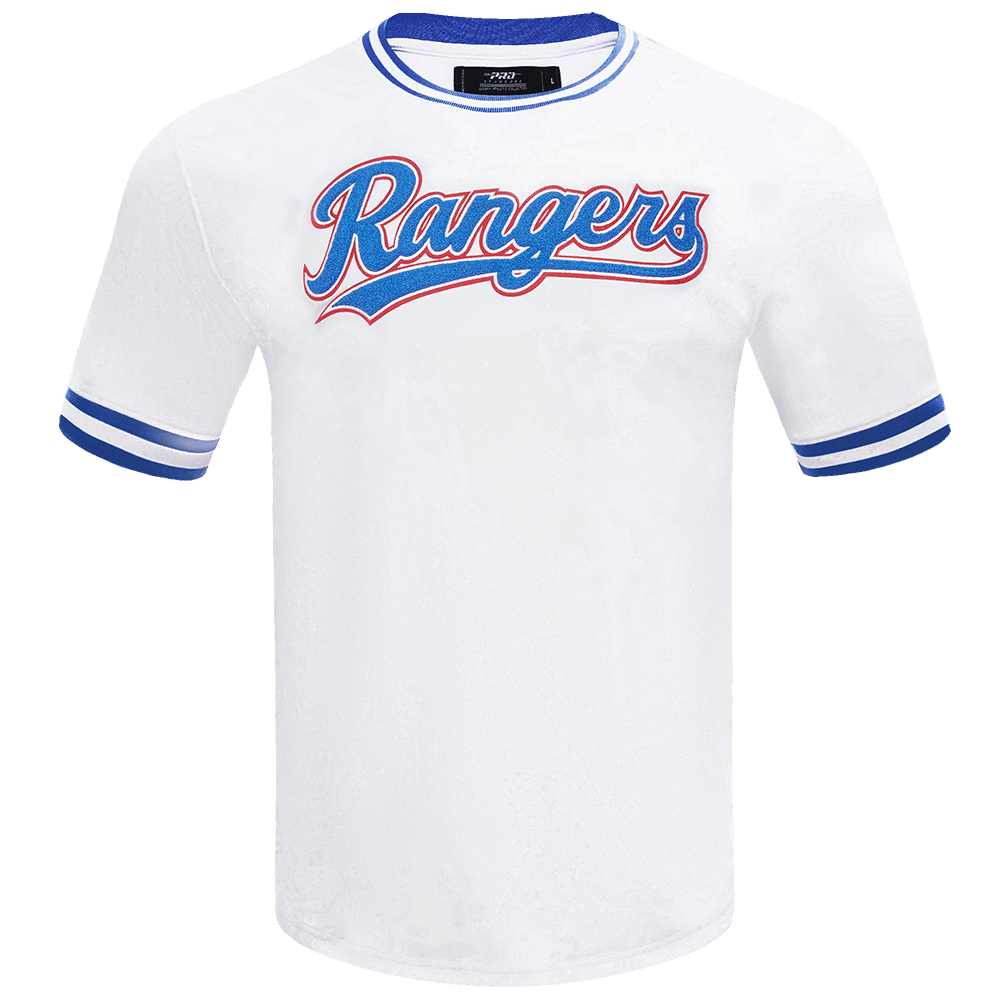 MLB TEXAS RANGERS CLASSIC CHENILLE MEN'S TOP (WHITE)