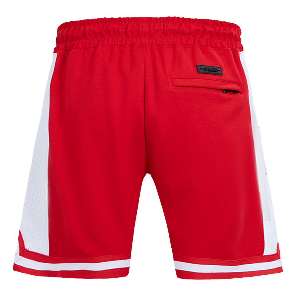 MLB TEXAS RANGERS SCRIPT TAIL MEN'S DOUBLE KNIT 2.0 SHORT (RED)