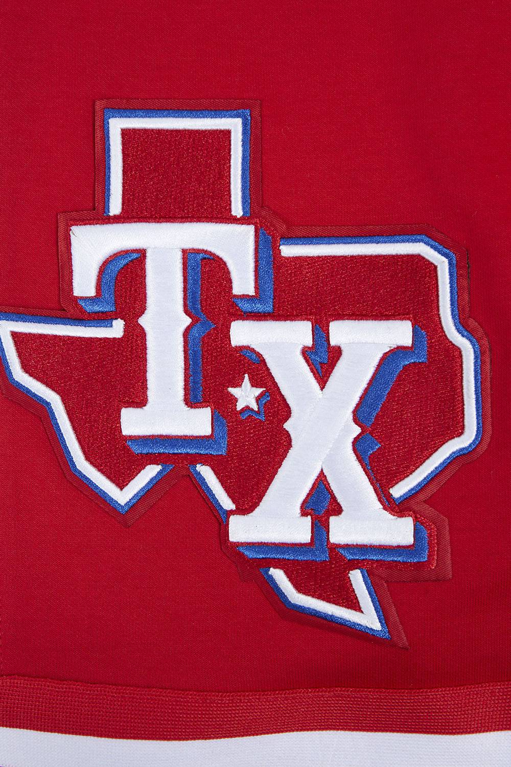 MLB TEXAS RANGERS SCRIPT TAIL MEN'S DOUBLE KNIT 2.0 SHORT (RED)