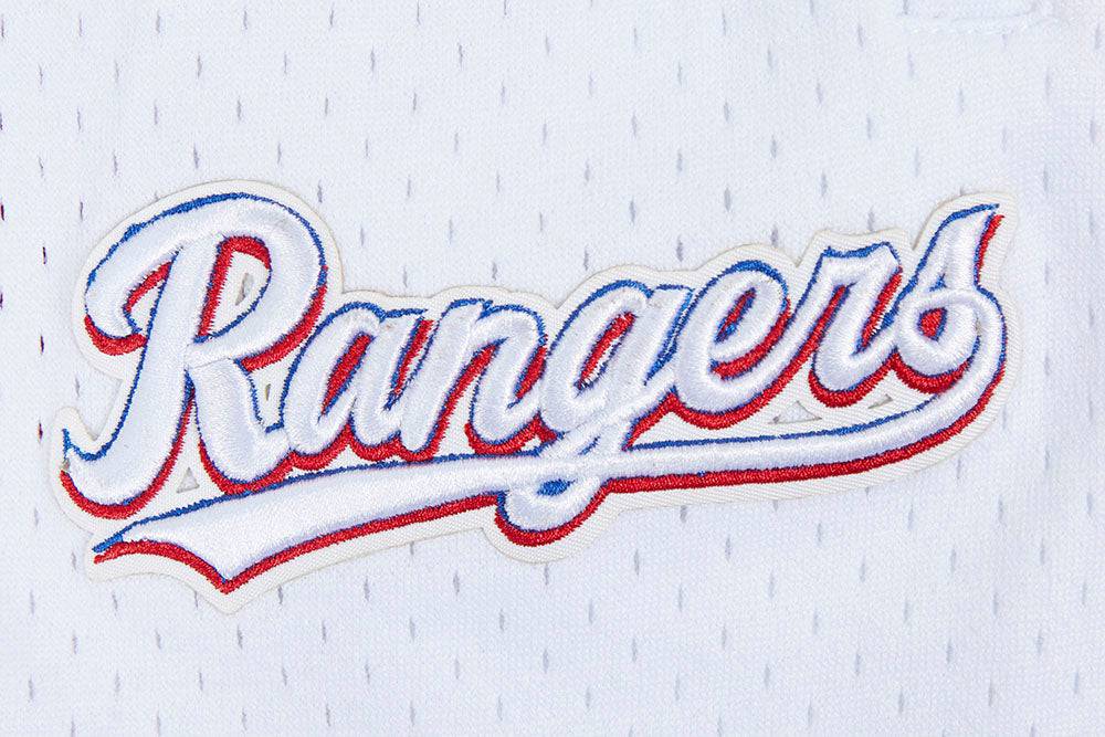 MLB TEXAS RANGERS SCRIPT TAIL MEN'S DOUBLE KNIT 2.0 SHORT (RED)