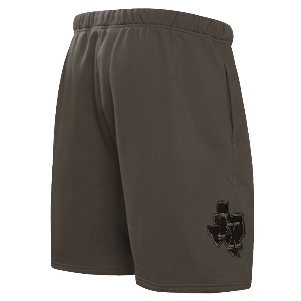 MLB TEXAS RANGERS NEUTRAL MEN'S FLC SHORT (DARK TAUPE)