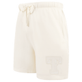 MLB TEXAS RANGERS NEUTRAL MEN'S FLC SHORT (EGGSHELL)