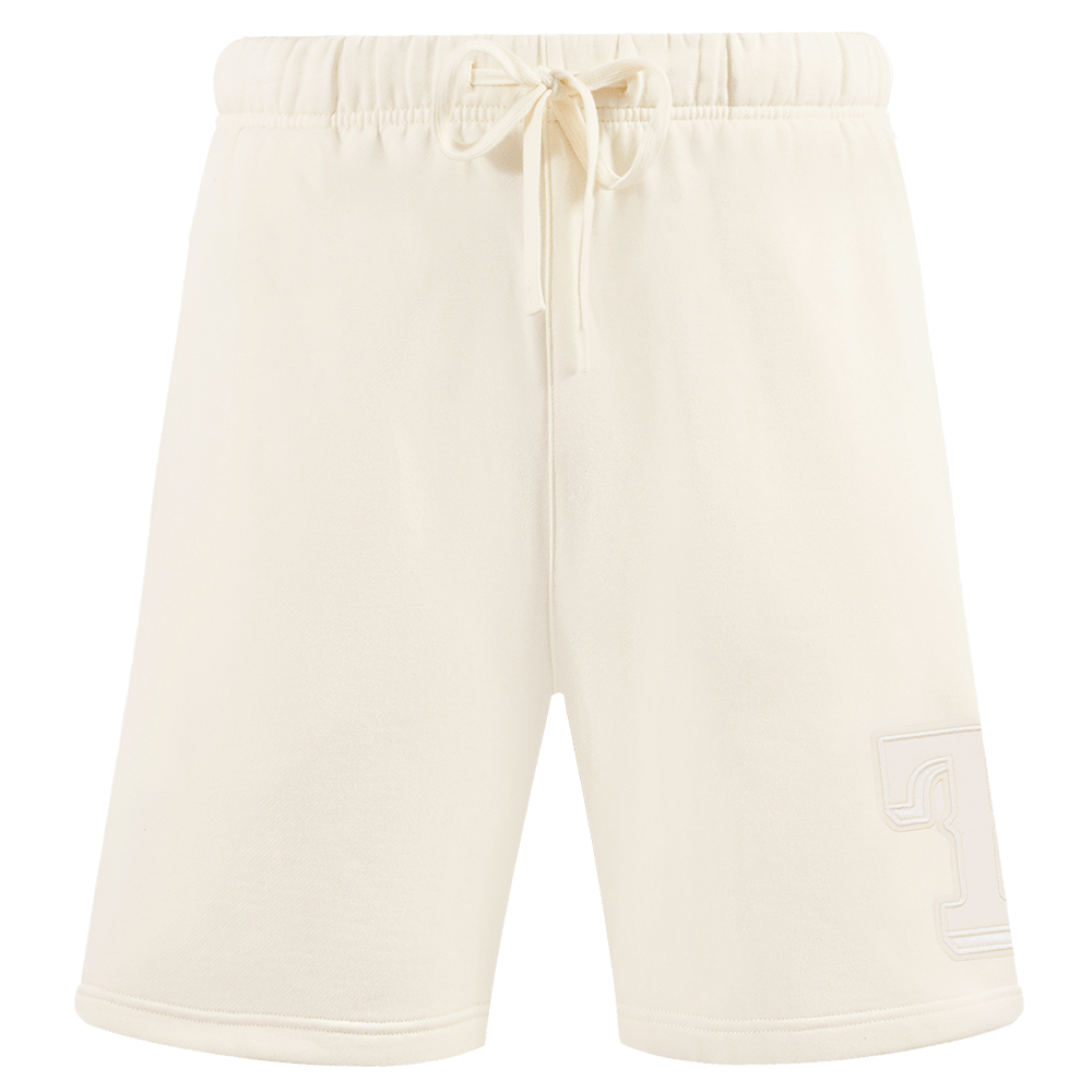 MLB TEXAS RANGERS NEUTRAL MEN'S FLC SHORT (EGGSHELL)