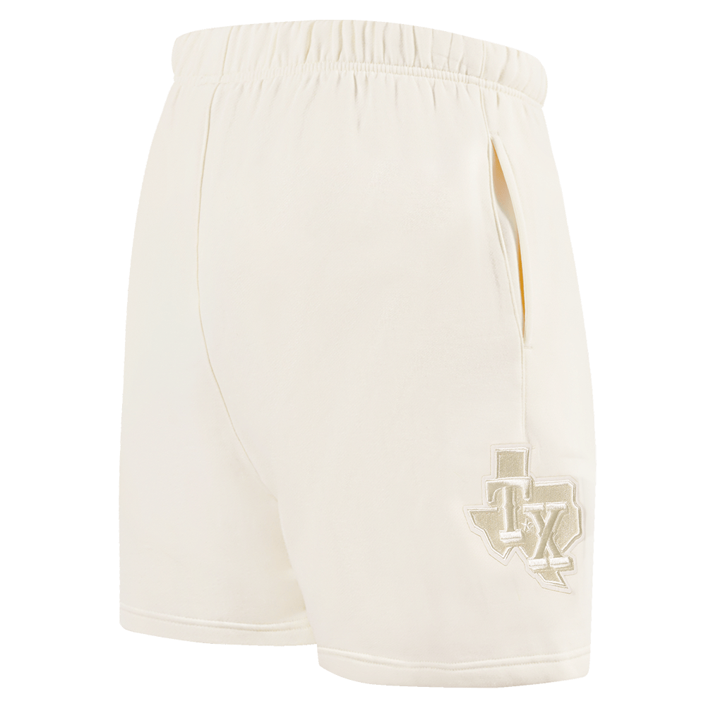 MLB TEXAS RANGERS NEUTRAL MEN'S FLC SHORT (EGGSHELL)