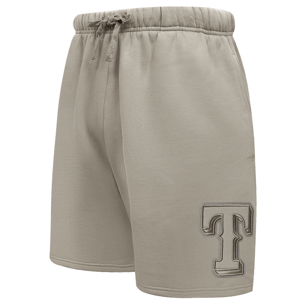 MLB TEXAS RANGERS NEUTRAL MEN'S FLC SHORT (TAUPE)