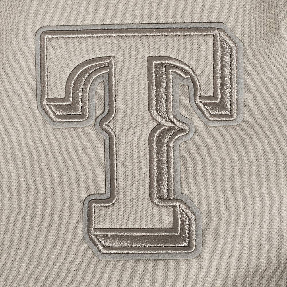 MLB TEXAS RANGERS NEUTRAL MEN'S FLC SHORT (TAUPE)