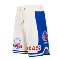 MLB TEXAS RANGERS RETRO CLASSIC MEN'S 2.0 SHORT (EGGSHELL/ROYAL BLUE)