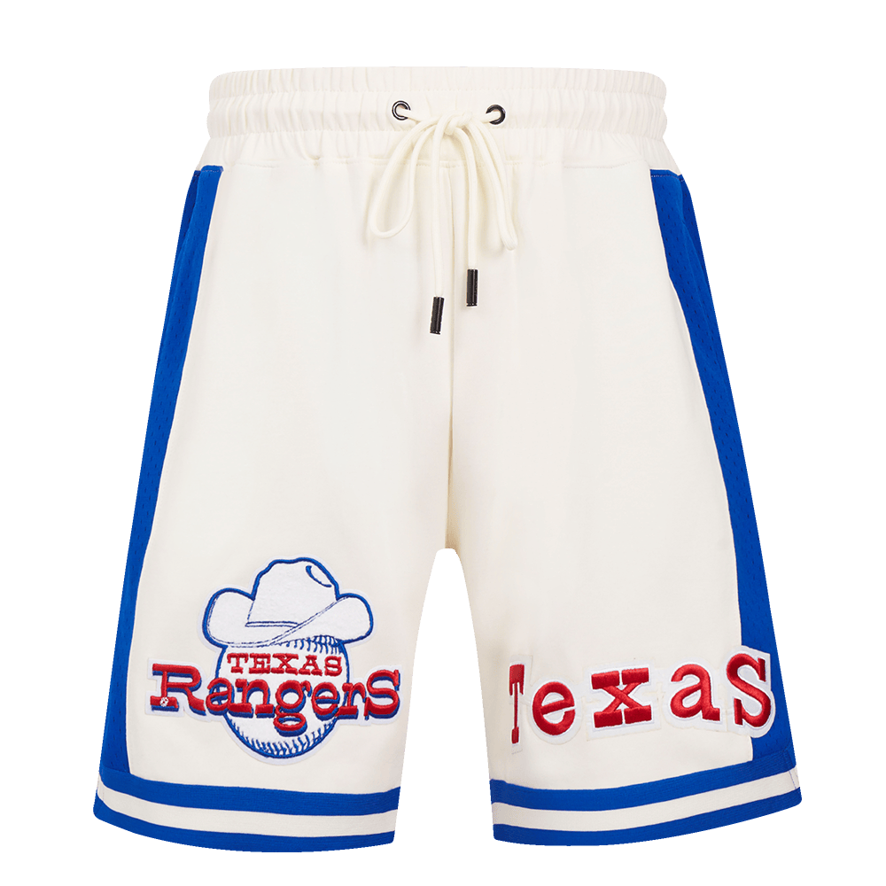 MLB TEXAS RANGERS RETRO CLASSIC MEN'S 2.0 SHORT (EGGSHELL/ROYAL BLUE)
