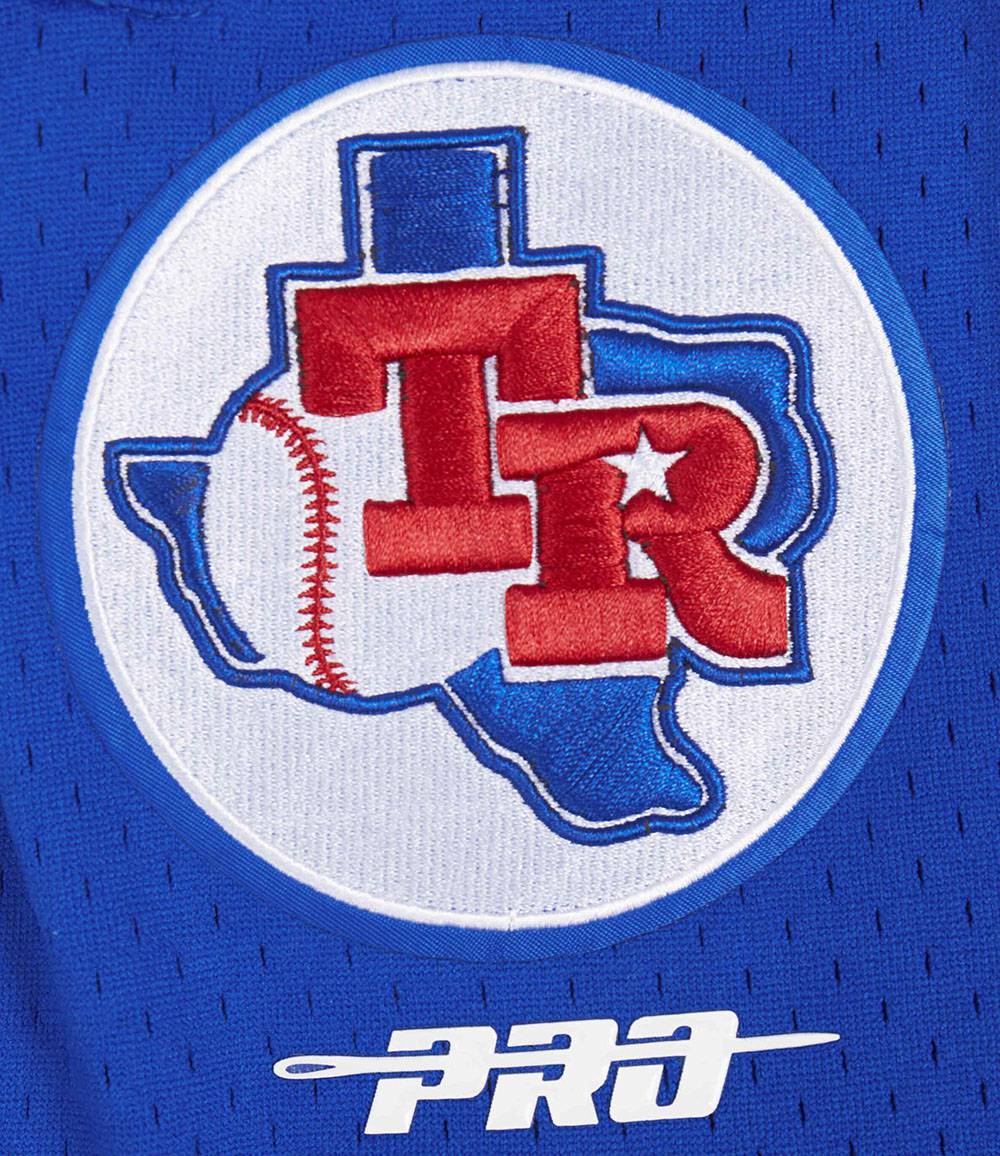 MLB TEXAS RANGERS RETRO CLASSIC MEN'S 2.0 SHORT (EGGSHELL/ROYAL BLUE)