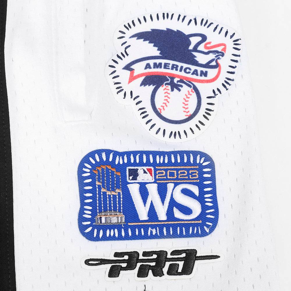 MLB TEXAS RANGERS DIY PICK STITCH MEN'S DK 2.0 SHORT (BLACK)