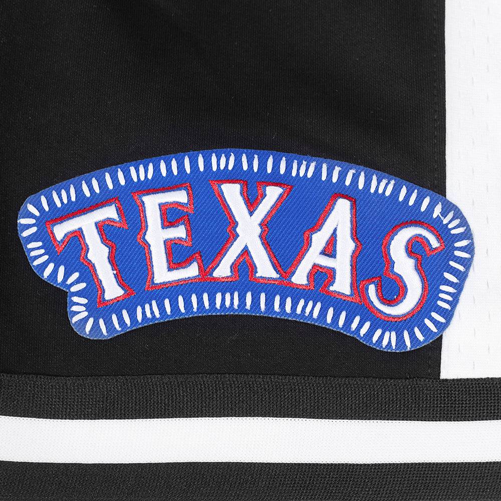 MLB TEXAS RANGERS DIY PICK STITCH MEN'S DK 2.0 SHORT (BLACK)