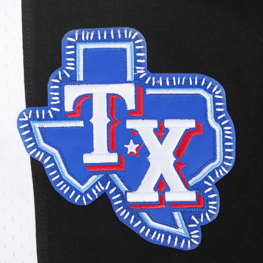 MLB TEXAS RANGERS DIY PICK STITCH MEN'S DK 2.0 SHORT (BLACK)