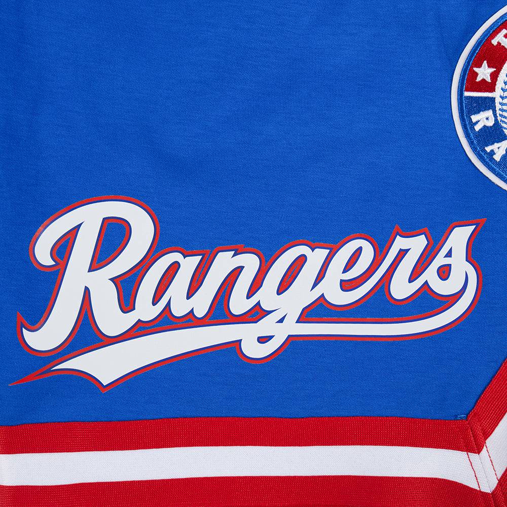 MLB TEXAS RANGERS CLASSIC CHENILLE MEN'S SHORT (ROYAL BLUE)