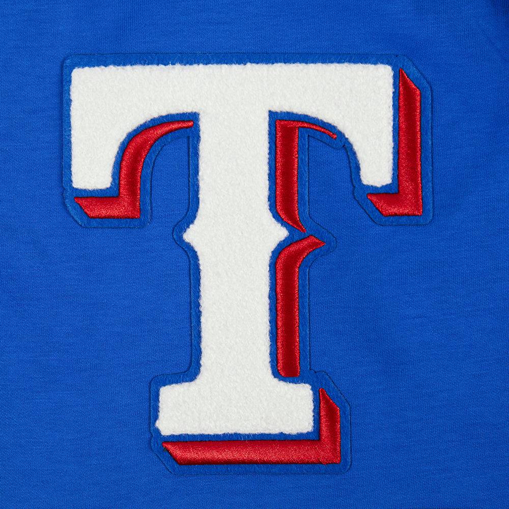 MLB TEXAS RANGERS CLASSIC CHENILLE MEN'S SHORT (ROYAL BLUE)