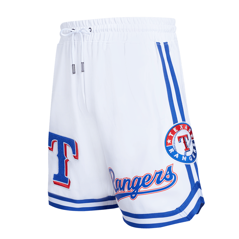 MLB TEXAS RANGERS CLASSIC CHENILLE MEN'S SHORT (WHITE)