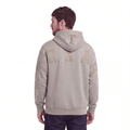 MLB TEXAS RANGERS WINGSPAN SUDADERA CON CAPUCHA DE FELPA PARA HOMBRE CON HOMBROS CAÍDOS (BEIGE)