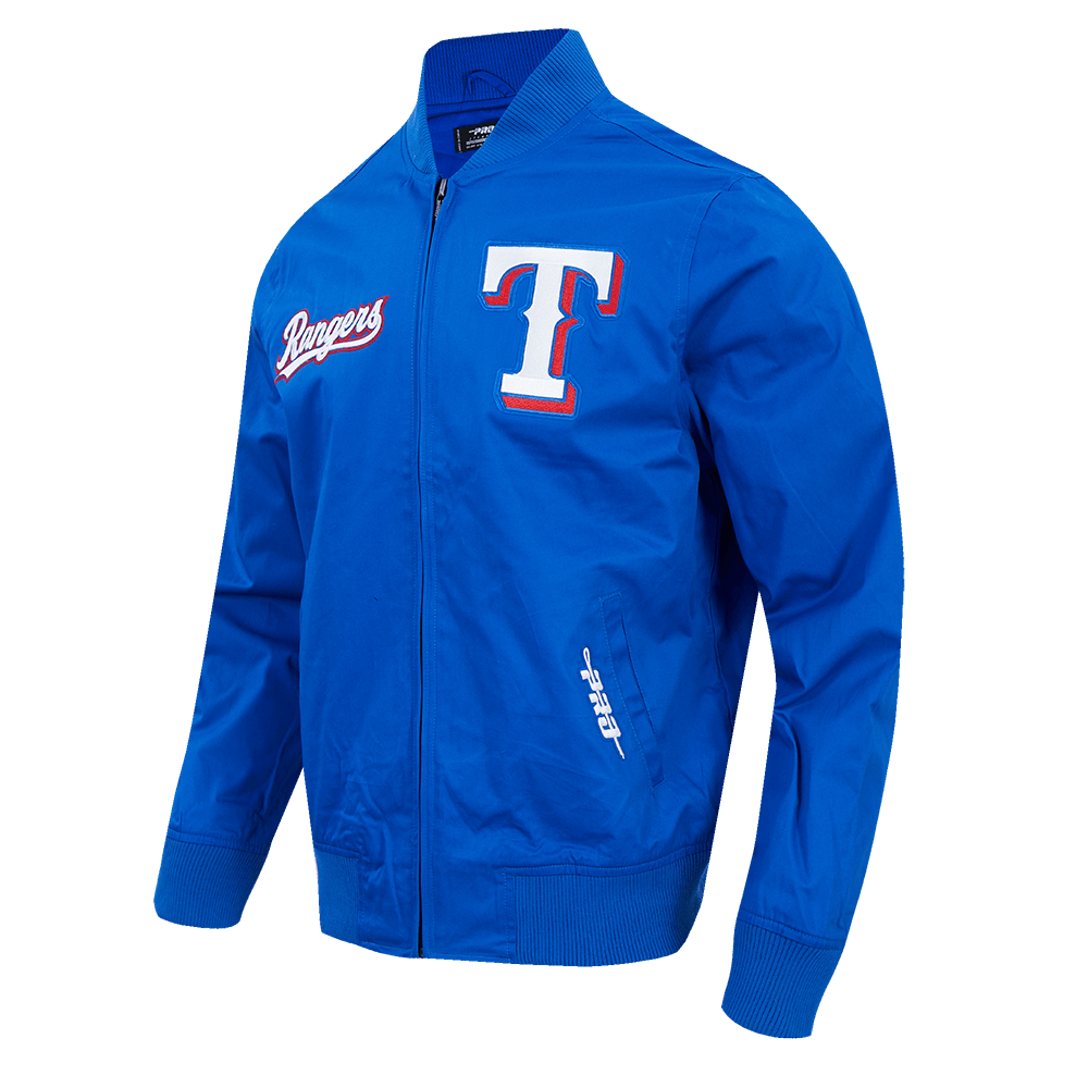 CHAQUETA DE SARTÁN PARA HOMBRE MLB TEXAS RANGERS WINGSPAN (AZUL REAL)