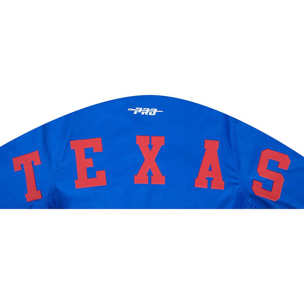 CHAQUETA DE SARTÁN PARA HOMBRE MLB TEXAS RANGERS WINGSPAN (AZUL REAL)