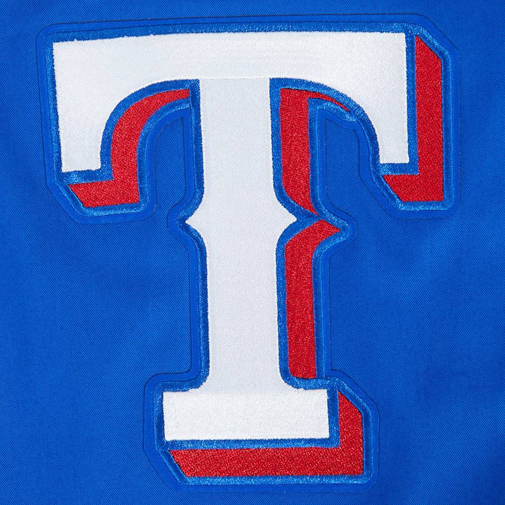 CHAQUETA DE SARTÁN PARA HOMBRE MLB TEXAS RANGERS WINGSPAN (AZUL REAL)