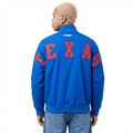 CHAQUETA DE SARTÁN PARA HOMBRE MLB TEXAS RANGERS WINGSPAN (AZUL REAL)