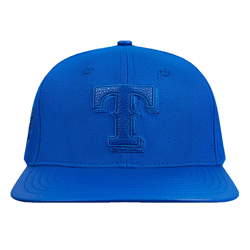 MLB TEXAS RANGERS TRIPLE TONAL PRIMARY LOGO STRAPBACK HAT (ROYAL BLUE)