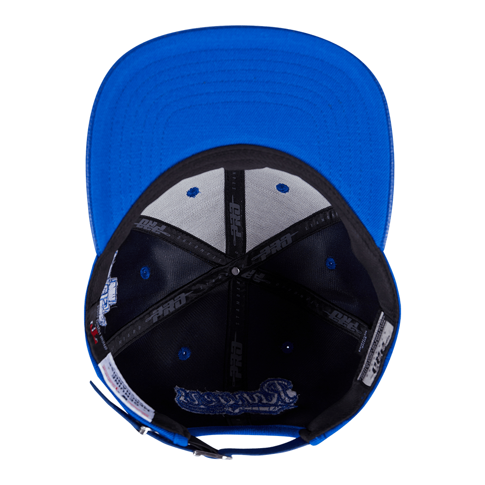 MLB TEXAS RANGERS TRIPLE TONAL PRIMARY LOGO STRAPBACK HAT (ROYAL BLUE)