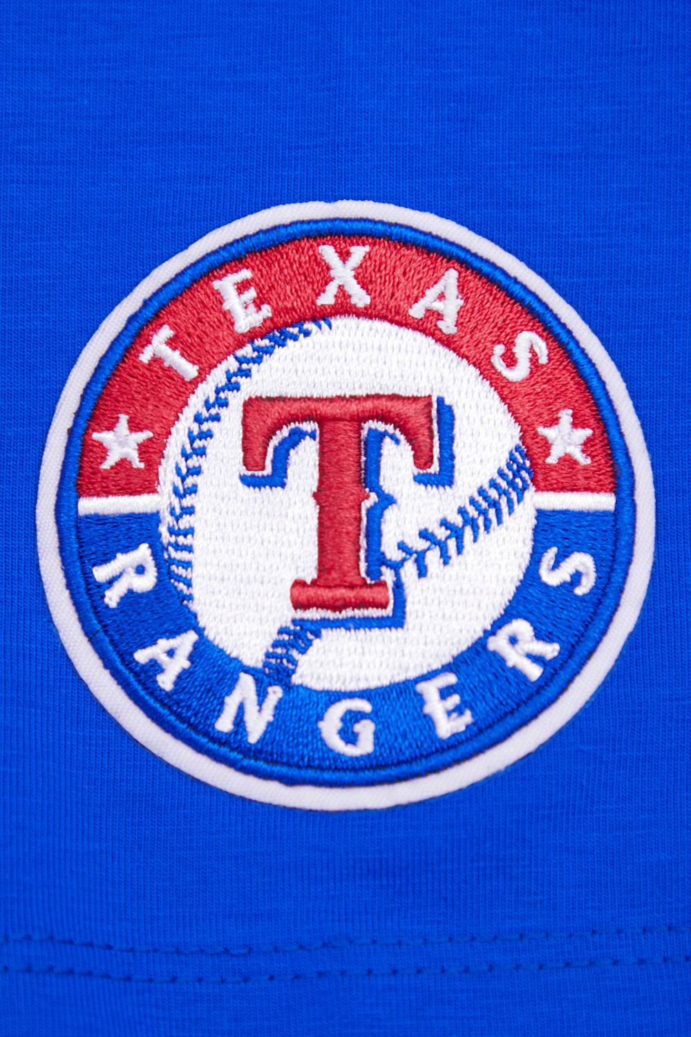 MLB TEXAS RANGERS CLASSIC WOMEN'S BOXY TOP (ROYAL BLUE)